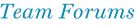 Team Forums